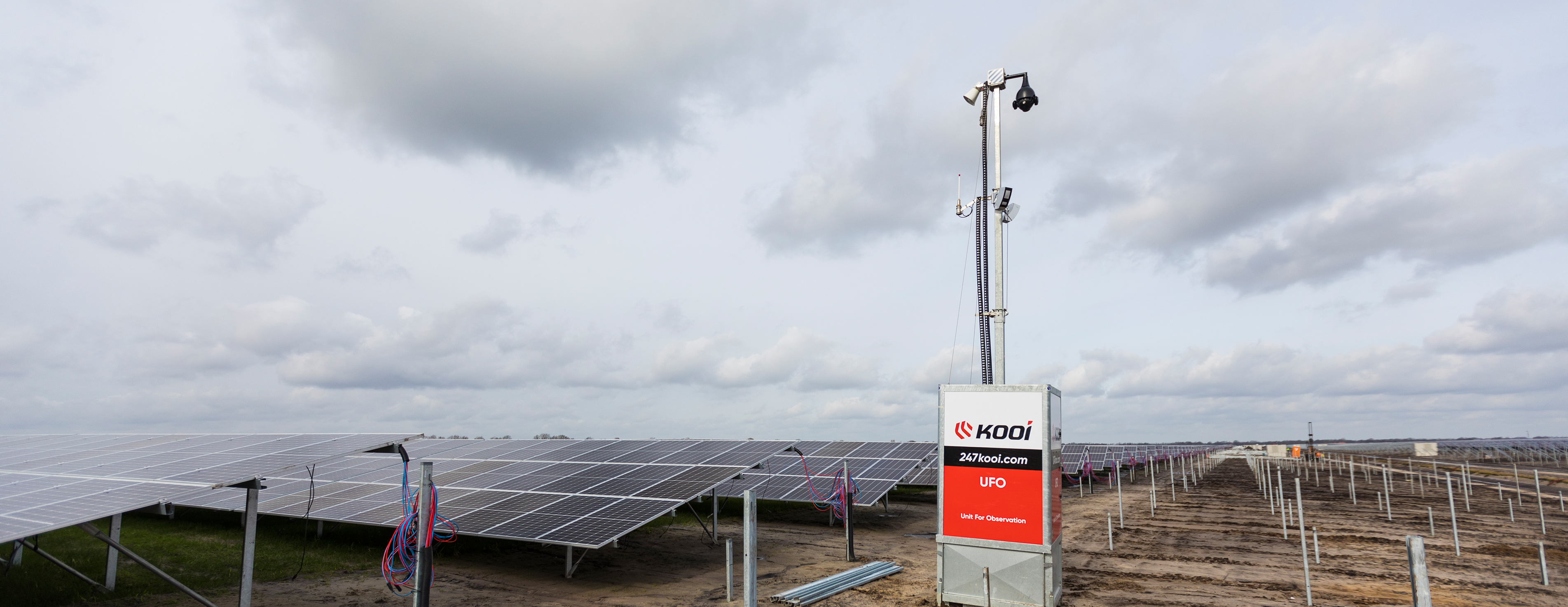Überwachung von Solarparks
